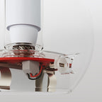 Elektronischer Bausatz für batteriebetriebene 5V-USB‑C‑Lampen mit glatten E14-Lampenfassungen – Weiß – Ansicht 5