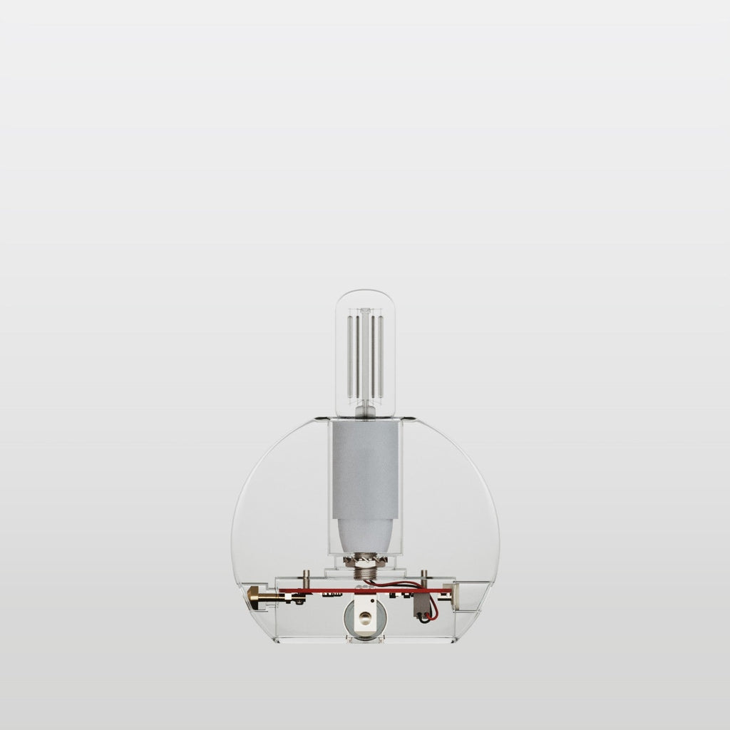 Elektronischer Bausatz für batteriebetriebene 5V-USB‑C‑Lampen mit glatten E14-Lampenfassungen – Weiß – Ansicht 2