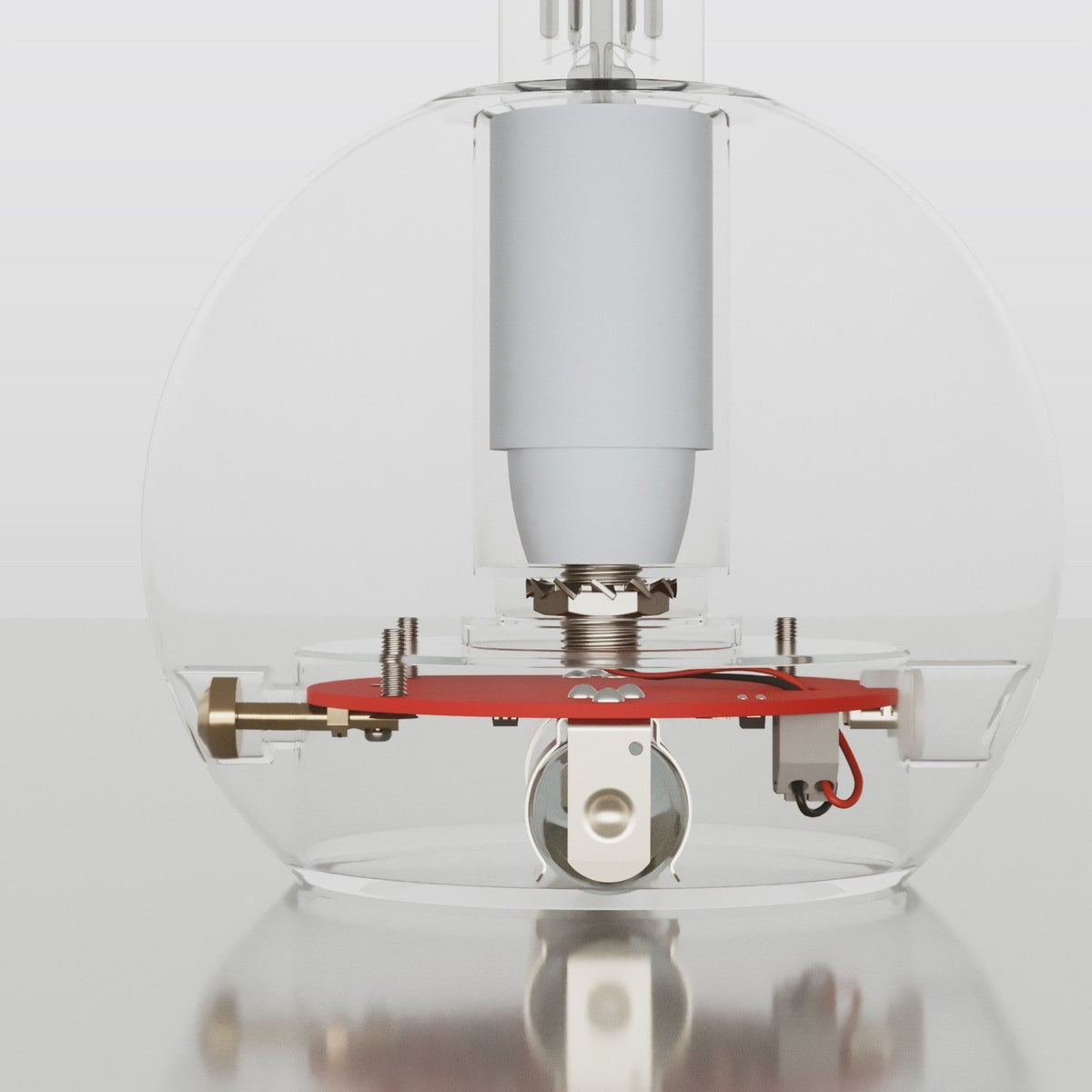 Elektronischer Bausatz für batteriebetriebene 5V-USB‑C‑Lampen mit glatten E14-Lampenfassungen – Weiß – Ansicht 3