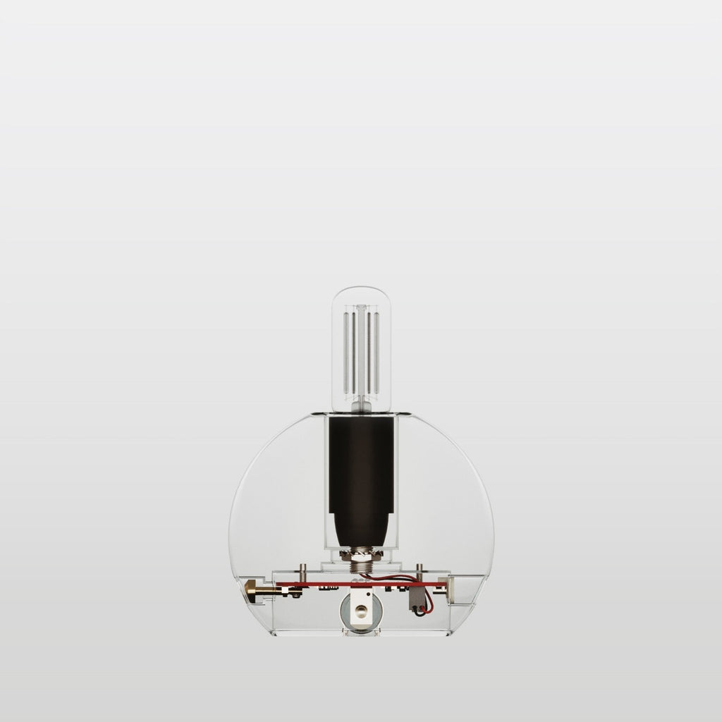 Elektronischer Bausatz für batteriebetriebene 5V-USB‑C‑Lampen mit glatten E14-Lampenfassungen – Schwarz – Ansicht 2