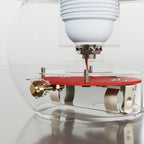 Elektronischer Bausatz für batteriebetriebene 5V-USB‑C‑Lampen mit E27-Lampenfassungen mit Gewinde – Weiß – Ansicht 4