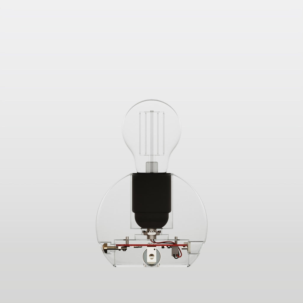 Elektronischer Bausatz für batteriebetriebene 5V‑USB‑C‑Lampen mit glatter E27‑Lampenfassungen – Schwarz – Ansicht 2