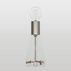 Elektronischer Bausatz für batteriebetriebene 5V‑USB‑C‑Lampen mit E27‑Lampenfassungen – Satiniertes Titan – Ansicht 2