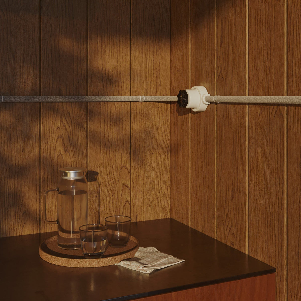 Dreh-/Wechselschalter-Set mit Knauf und Sockel für Creative-Tubes – Weißes Porzellan – Ansicht 42