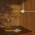 Dreh-/Wechselschalter-Set mit Knauf und Sockel für Creative-Tubes – Weißes Porzellan – Ansicht 25
