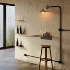 Schalter-/Wechsler-Kit mit Drehknopf und Sockel für Creative-Tubes in schwarzer Porzellan – Ansicht 48
