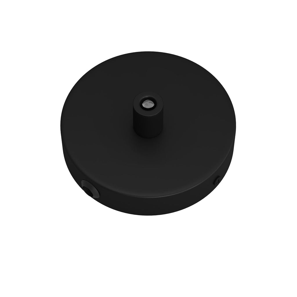 Mini-Baldachin-Metallkit mit 1 zentralem und 2 seitlichen Löchern – Schwarz – Ansicht 6