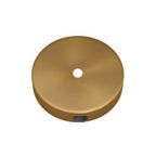 Mini-Lampenbaldachin-Set zylindrisch aus Metall mit Schalter – Satinierte Bronze – Ansicht 2