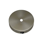 Kit Mini-Lampenbaldachin aus Metall mit Schalter – Satiniertes Titan – Ansicht 2