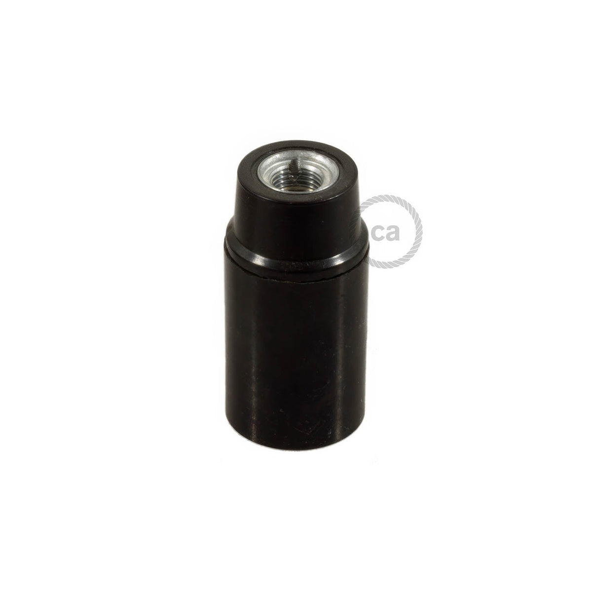 Bakelit-Lampenfassungen E14 Kit - Schwarz