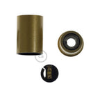 Lampenfassungen-Set E14 aus Bakelit – Gold – Ansicht 2
