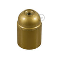 Kit Lampenfassungen E27 aus Bakelit – Gold