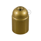 Kit Lampenfassungen E27 aus Bakelit – Gold