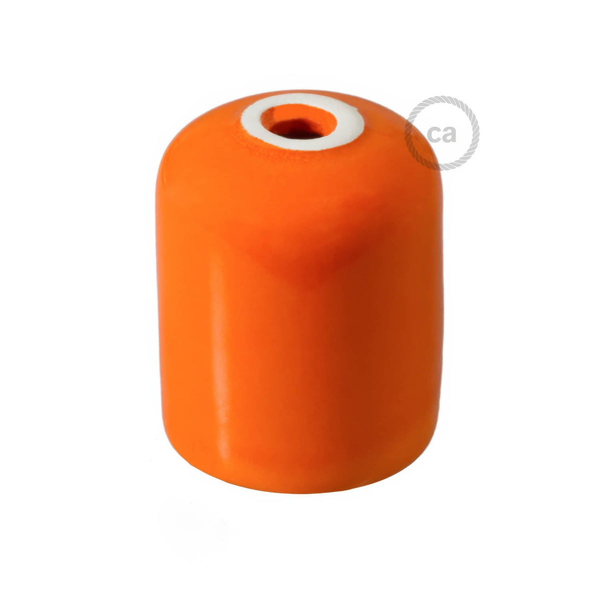 Lampenfassungen-Set E27 aus Keramik - Orange – Ansicht 3