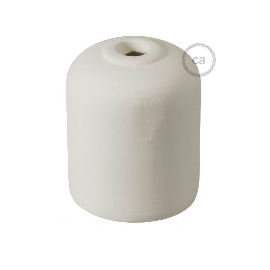E27 Lampenfassungs-Kit aus Keramik – Biscotto – Ansicht 3