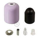Keramik-Lampenfassungen E27 Kit - Lila – Ansicht 2