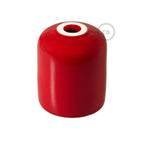 Lampenfassungen-Kit E27 aus Keramik – Rot – Ansicht 3