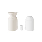 E27-Fassungsset aus recyceltem Kunststoff mit 3D-Druck – Creme – Ansicht 2