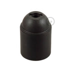 Lampenfassungen-Kit E27 aus Thermoplastik - Schwarz