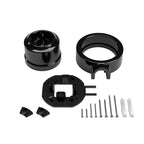 Wand-Schuko-Steckdosen-Set für Creative-Tubes aus Porzellan – Schwarz – Ansicht 3
