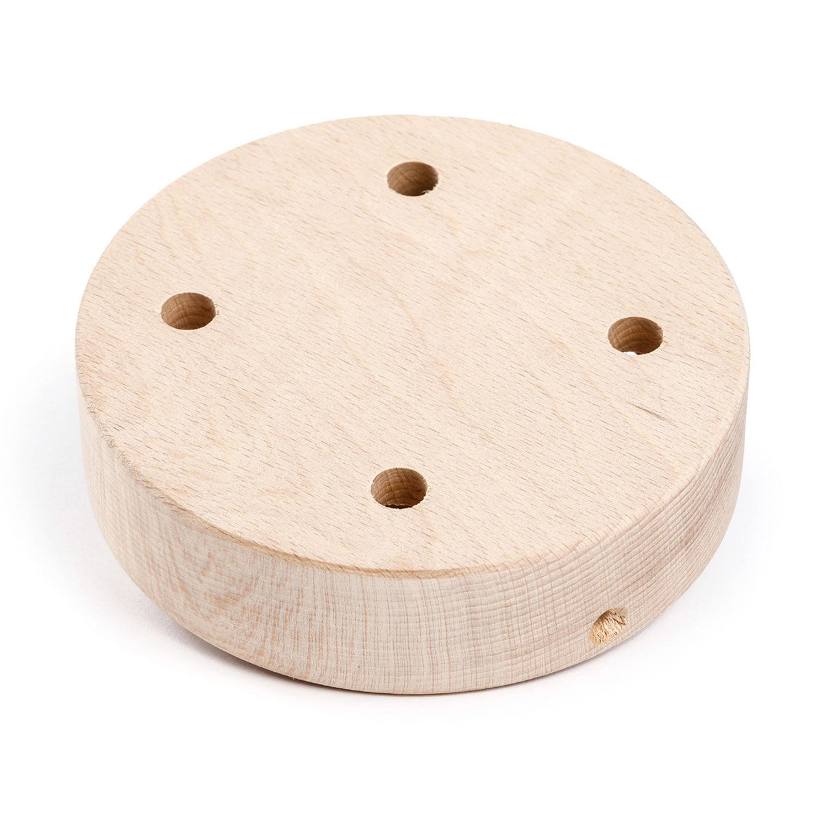 Zylinderförmiges Holzbaldachin-Kit mit 4 Löchern – Natur – Ansicht 2
