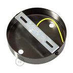 Zylindrischer Metallbaldachin-Kit mit 2 Löchern – Perlschwarz – Ansicht 4