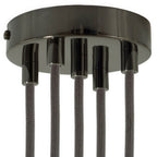 Metall-Zylinderrosetten-Kit mit 5 Löchern – Schwarzperle – Ansicht 6