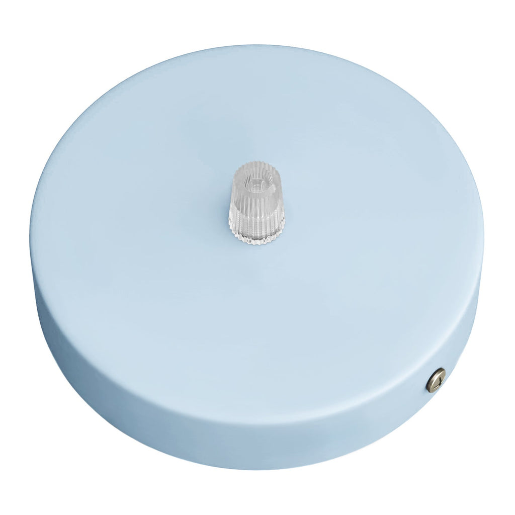 Zylindrischer Baldachin-Kit aus Metall – Zuckerpapierblau – Ansicht 2