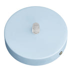 Zylindrischer Baldachin-Kit aus Metall – Zuckerpapierblau – Ansicht 2