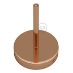 Zylindrisches Baldachin-Kit aus Metall mit 15 cm Zugentlastung – Kupfer – Ansicht 2