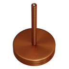 Zylindrisches Baldachin-Set aus Metall mit Zugentlastung, 15 cm – Satin-Kupfer – Ansicht 2