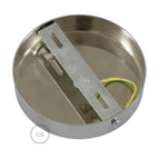 Zylindrisches Baldachin-Kit aus Metall - Chrom – Ansicht 4