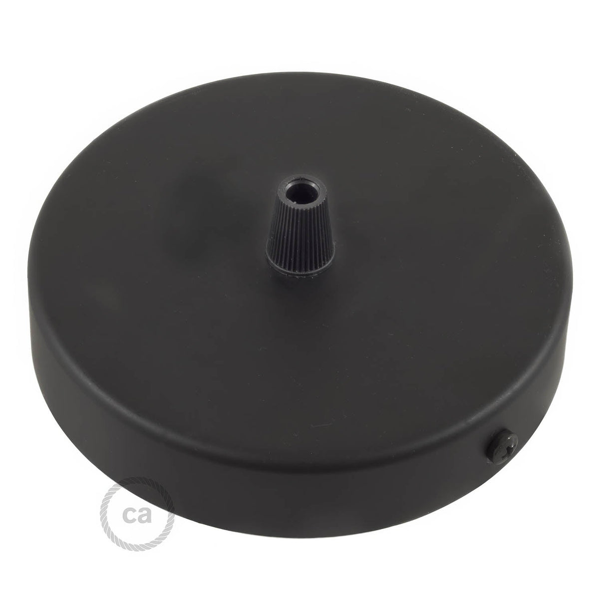 Zylindrisches Metall-Baldachin-Kit - Schwarz – Ansicht 2