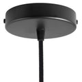 Zylindrisches Metall-Baldachin-Kit - Schwarz