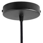 Zylindrisches Metall-Baldachin-Kit - Schwarz