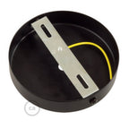 Zylindrisches Metall-Baldachin-Kit - Schwarz – Ansicht 4
