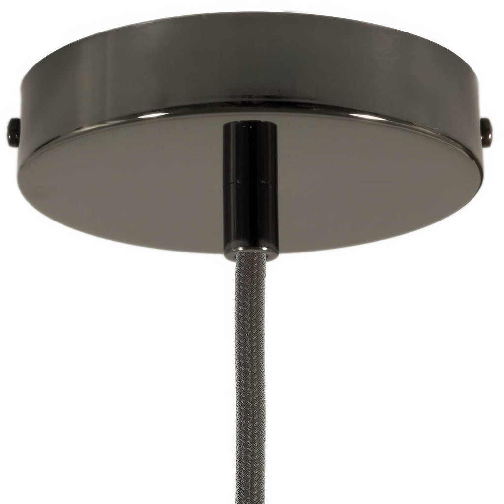 Zylindrisches Metall-Baldachin-Kit – Perlenschwarz – Ansicht 6