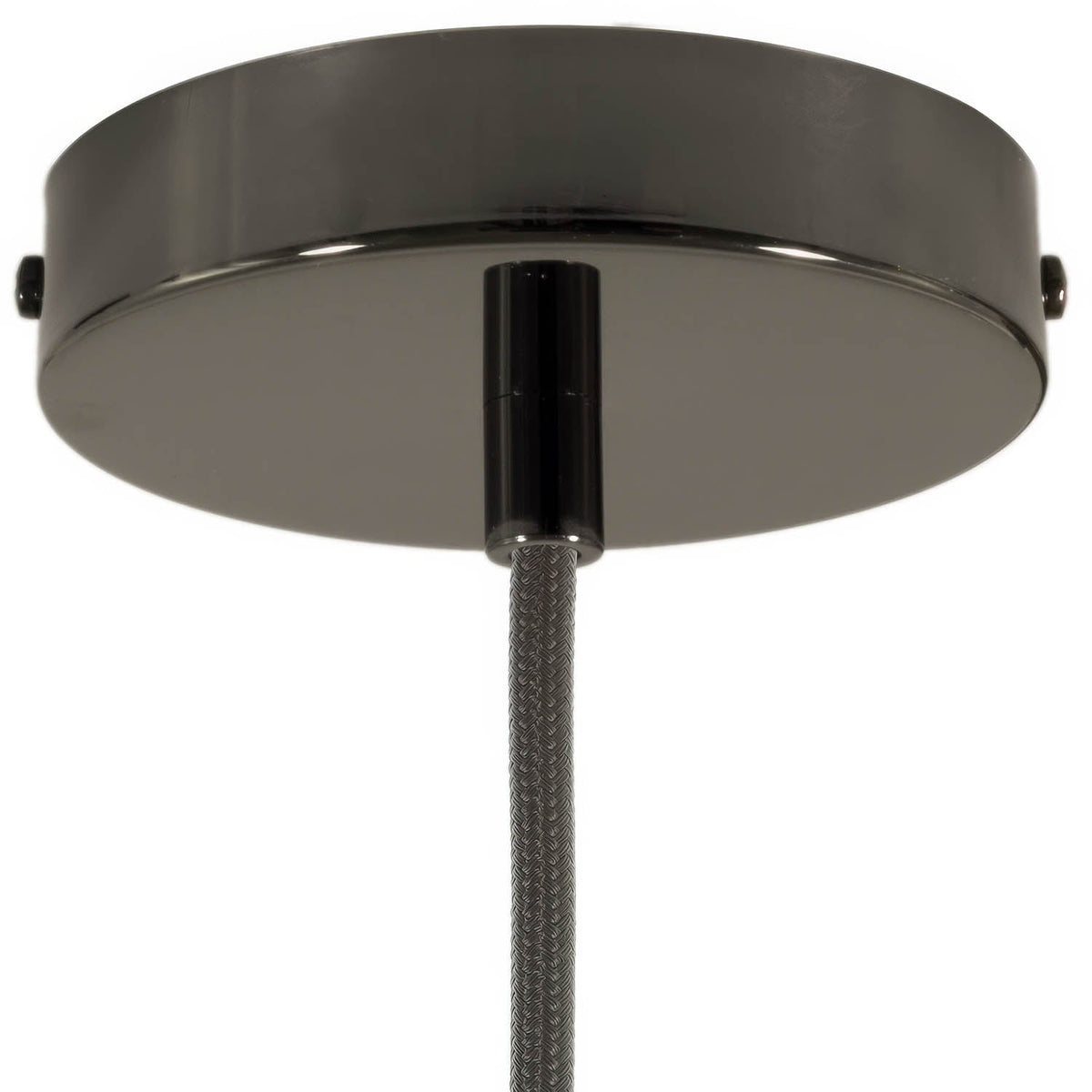 Zylindrisches Metall-Baldachin-Kit – Perlenschwarz – Ansicht 6