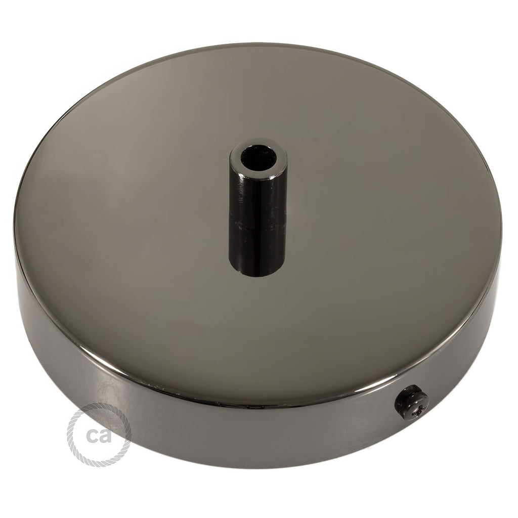 Zylindrisches Metall-Baldachin-Kit – Perlenschwarz – Ansicht 7