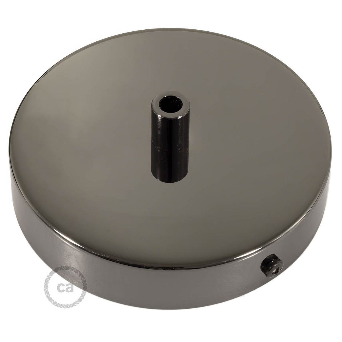 Zylindrisches Metall-Baldachin-Kit – Perlenschwarz – Ansicht 7