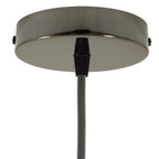 Zylindrisches Metall-Baldachin-Kit – Perlenschwarz