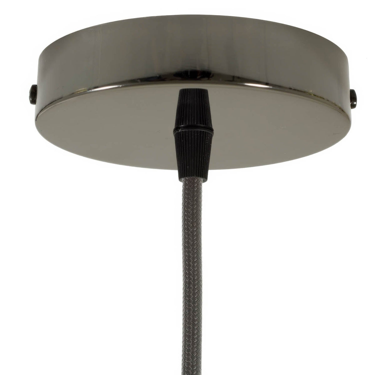 Zylindrisches Metall-Baldachin-Kit – Perlenschwarz