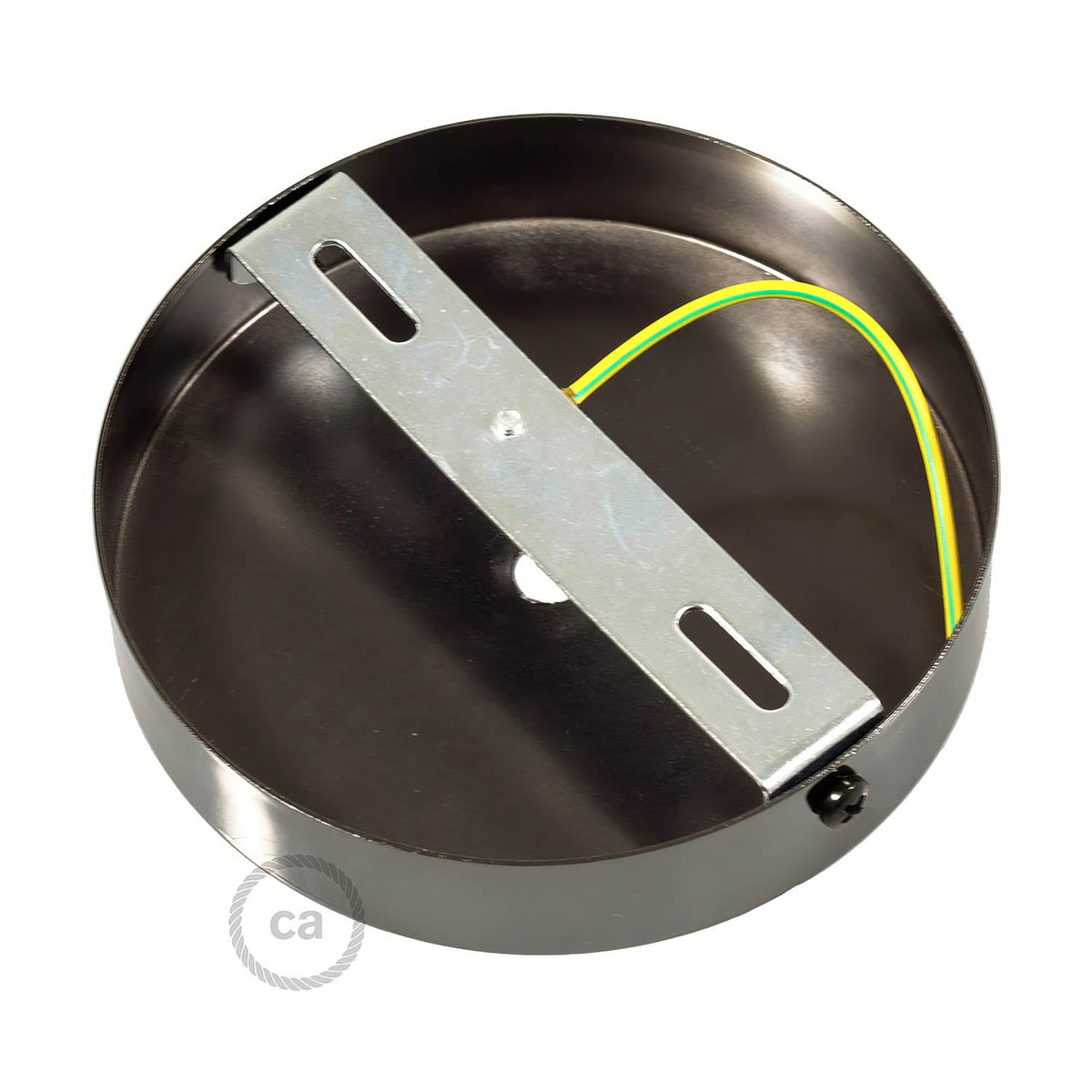 Zylindrisches Metall-Baldachin-Kit – Perlenschwarz – Ansicht 4