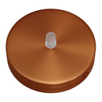 Zylindrisches Baldachin-Set aus Metall – Satiniertes Kupfer – Ansicht 2