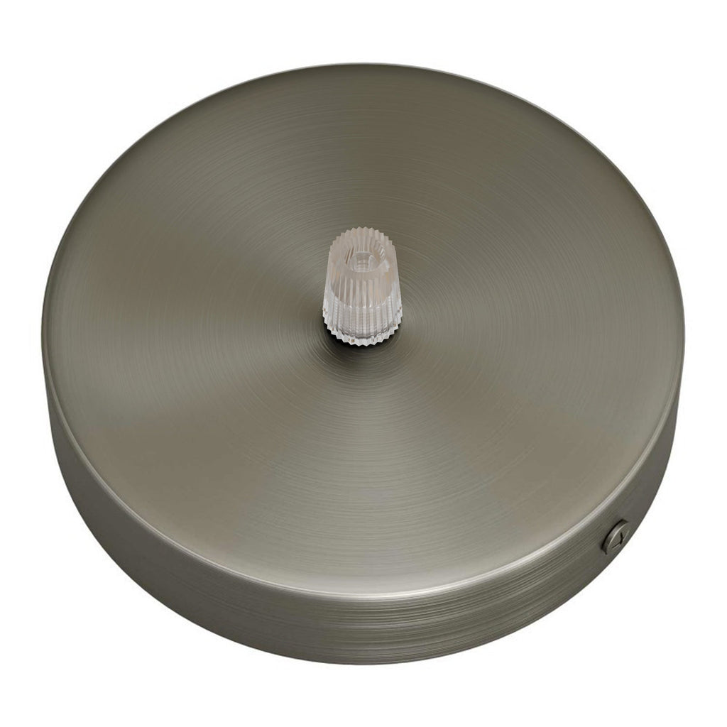 Baldachin-Kit, zylindrisch, aus Metall – Satin-Titan – Ansicht 2