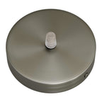 Baldachin-Kit, zylindrisch, aus Metall – Satin-Titan – Ansicht 2