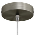 Baldachin-Kit, zylindrisch, aus Metall – Satin-Titan