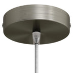 Baldachin-Kit, zylindrisch, aus Metall – Satin-Titan