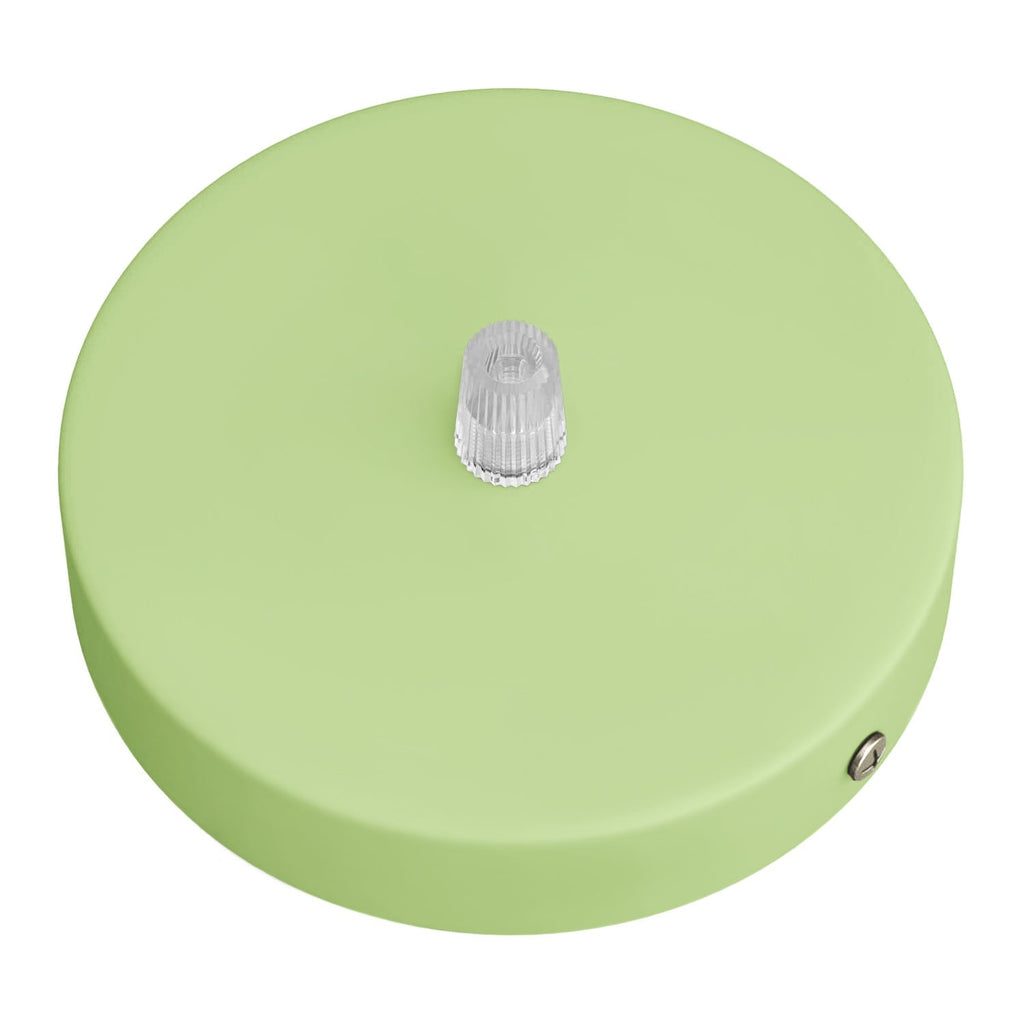 Zylinderförmiges Metall-Rosetten-Kit – Wiesengrün – Ansicht 2