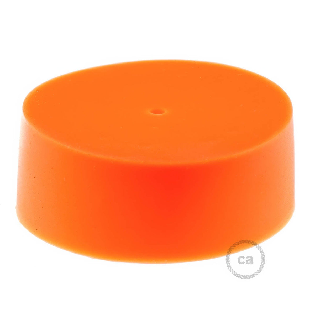 Kit Lampenbaldachin zylindrisch aus Silikon - Orange – Ansicht 2